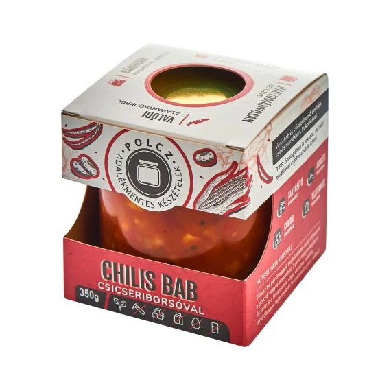Polcz chilis bab csicseriborsóval 350g