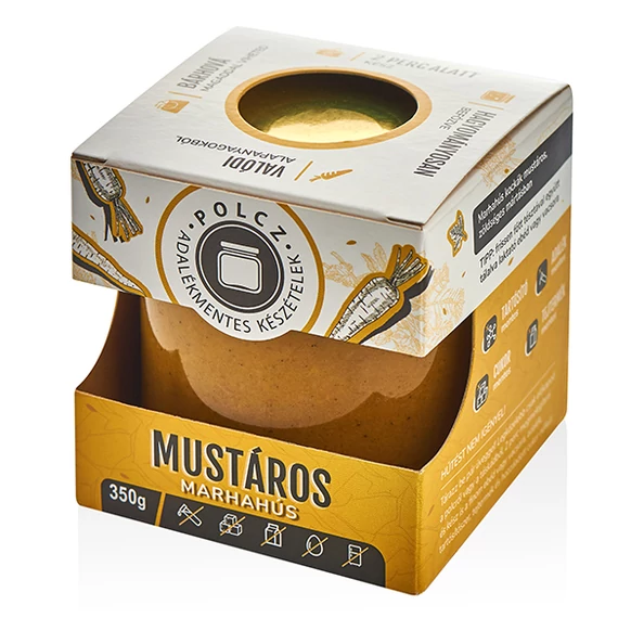Polcz mustáros marhahús 350g