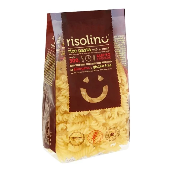 Risolino gluténmentes rizstészta Fusilli orsó 300g
