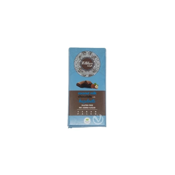 Health Market Milkless Delight csokoládé mogyorós 80g