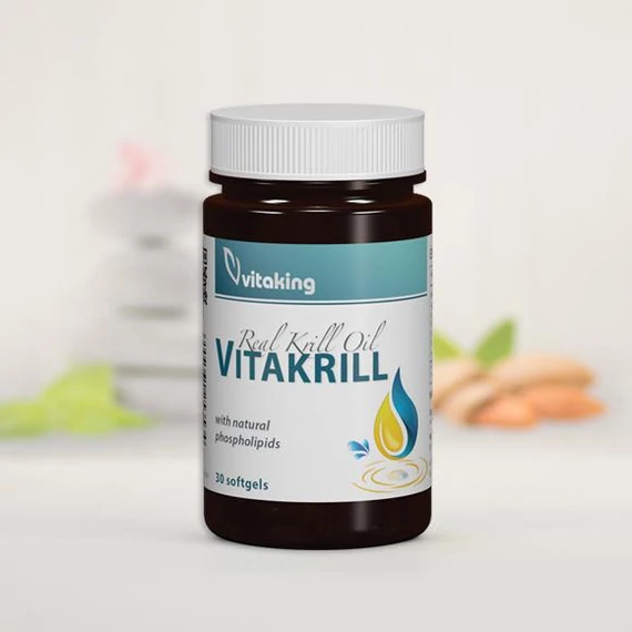 Vitaking Vitakrill olaj kapszula 30x