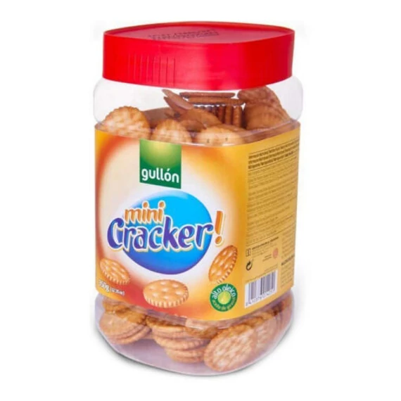 Gullon mini kréker sós keksz 350g