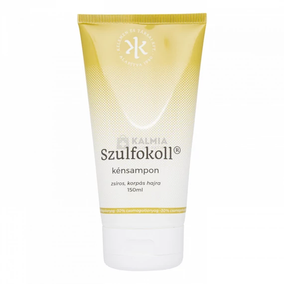 Szulfokoll kénsampon zsíros,korpás hajra S 150ml