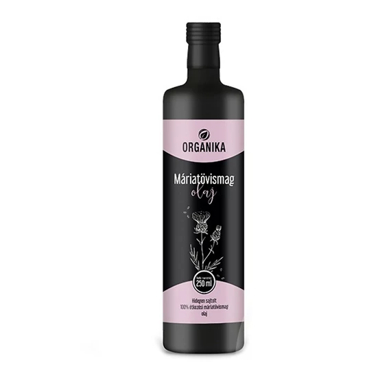 Organika hidegen sajtolt máriatövismagolaj 250ml