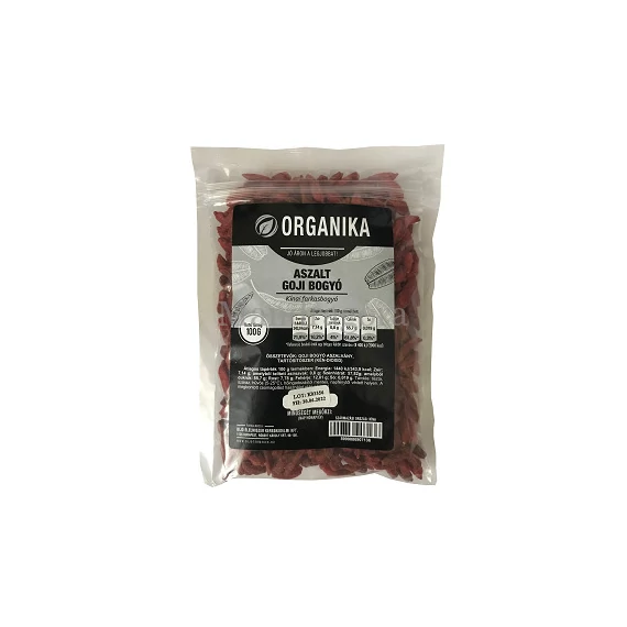 Organika Aszalt Goji Bogyó kínai farkasbogyó 100g