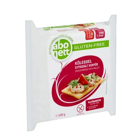 Abonett extrudált gluténmentes kenyér kölessel 100g
