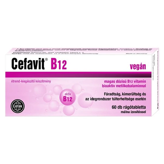 Cefak Cefavit B12 vitamin 60x