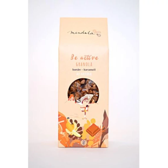 Mendula Be active granola banán-karamell 250g