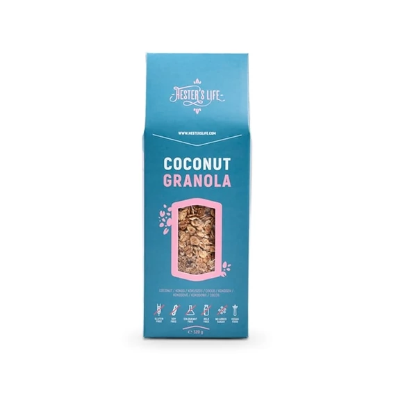 Hesters Life Coconut granola kókuszos 320g