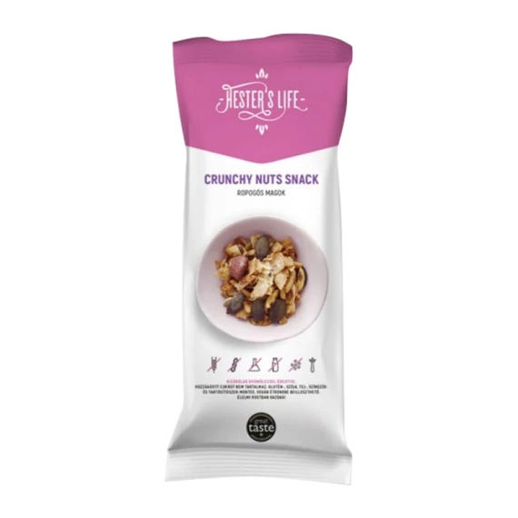Hesters Life Crunchy nuts snack ropogós magok 60g