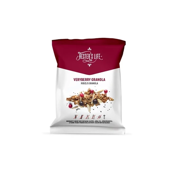 Hesters Life Veryberry granola ribizlis 60g