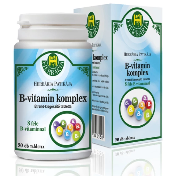 Herbária Patikája B-vitamin komplex tabletta 30x