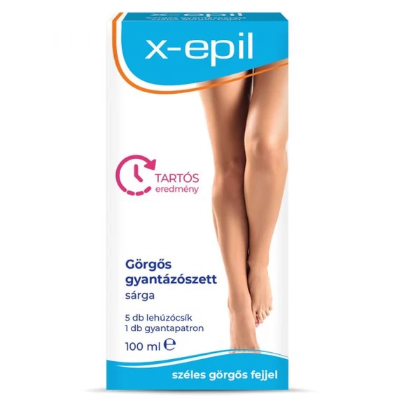 X-epil görgős gyantapatron sárga normál bőrre 100ml