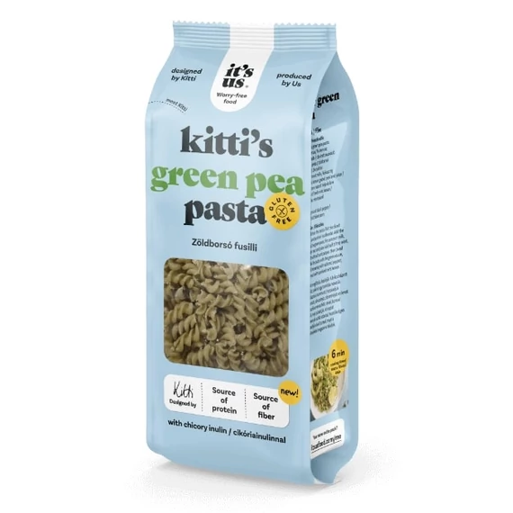 Its us Kittis zöldborsó tészta fusilli orsó 200g