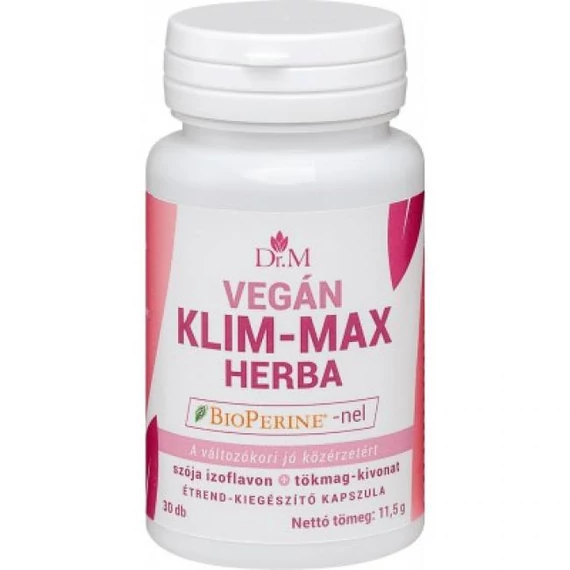 Dr.M Vegán Klim-Max Herba kapszula 30x