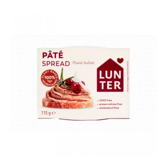 Lunter Vegán Szendvicskrém pástétom 115g