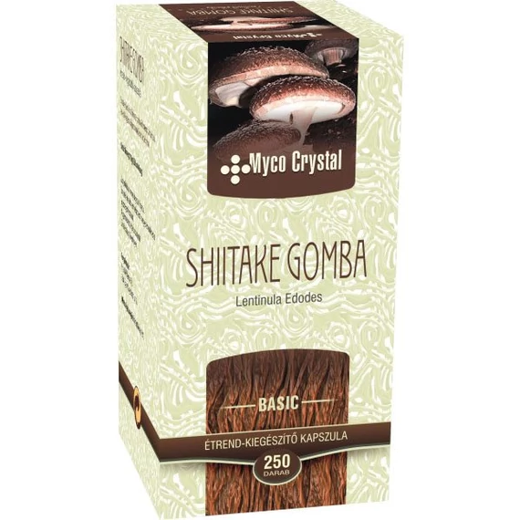 Myco Crystal shiitake Gomba Basic kapszula 100x