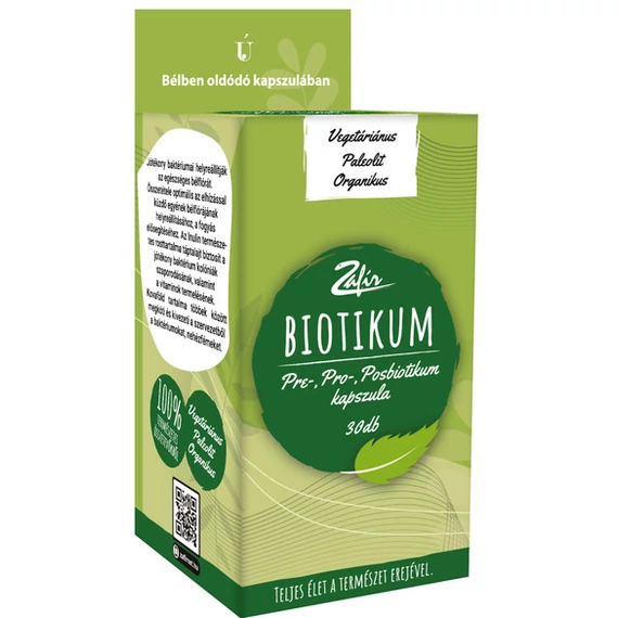 Zafír DR Biotikum Pre-,Pro-,Postbiotikum kapszula 30x