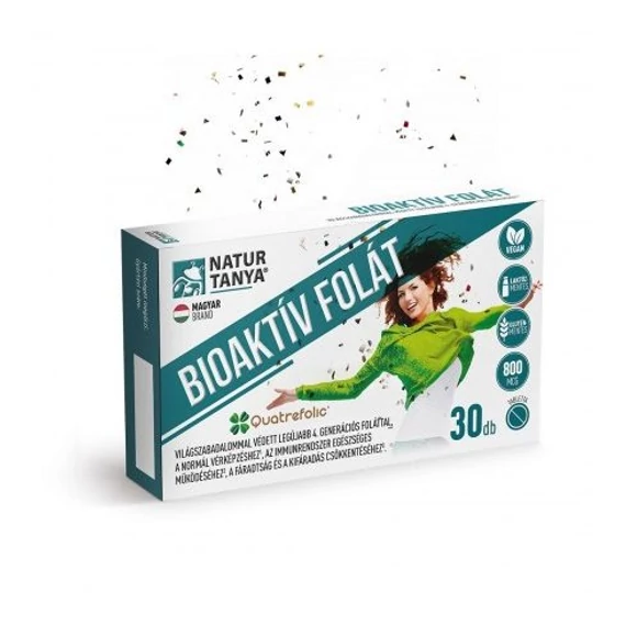 Natur Tanya Bioaktív folát tabletta 30x