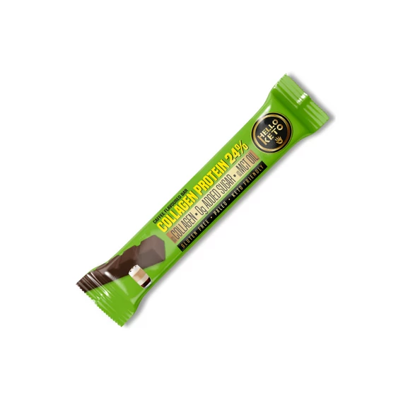 HelloKeto Kollagénprotein szelet kávés édesítőszerrel 40g