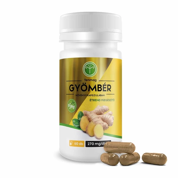 Tenmag Gyömbér kapszula 270mg/db 60x