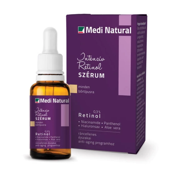 Medinatural Intenzív Retinol szérum minden bőrtípusra 30ml