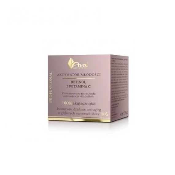 Ava retinol és C vitamin hatóanyagú nappali éjszakai kré m 50ml