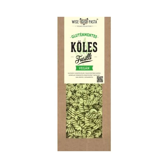 Wise Pasta gluténmentes köles tészta fusili 200g