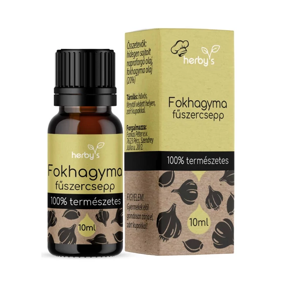 Herby's fűszercsepp fokhagyma 10ml