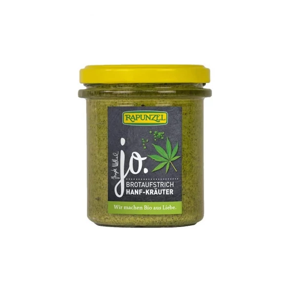 Rapunzel bio Jo-szendvicskrém kenderrel,gyógynövénnyel 140g