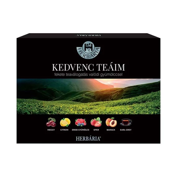 Herbária Kedvenc teáim Fekete tea válogatás 6x5db 30x