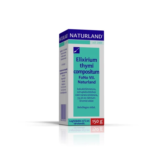 Naturland Kakukkfű szirup édesítőszerekkel 150ml