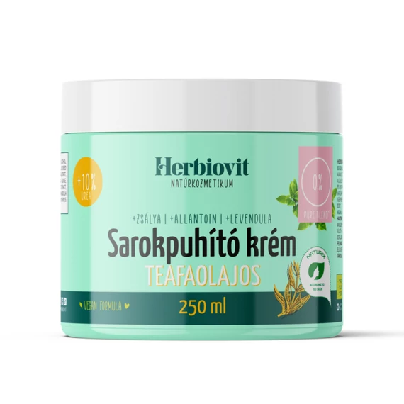 Herbiovit Sarokpuhító krém teafaolajos 250ml