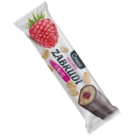 Cornexi zabrudi málnás töltelékkel, kakaós bevonatta~30g 30g