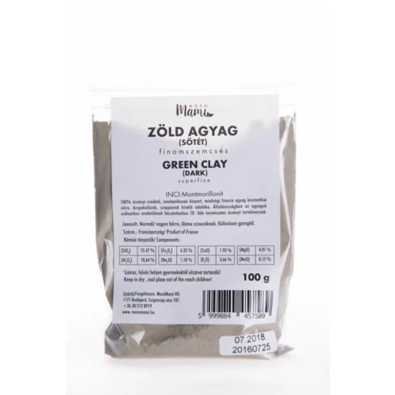 Mosómami Zöld agyag por 100g