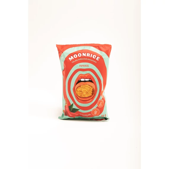 Moonrice Rizs chips paprikás 60g