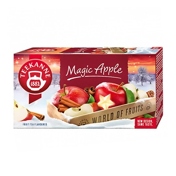 Teekanne gyümölcstea alma és fahéj ízesítésű 20x