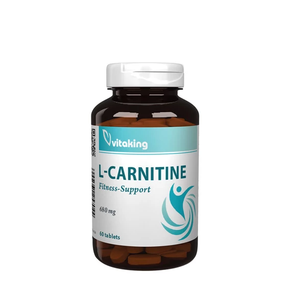Vitaking L-Carnitine 680mg tabletta Fitness-Support 60x