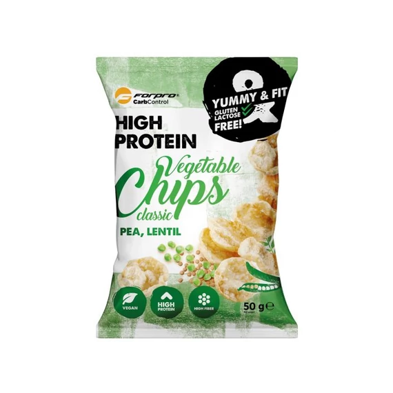 Forpro High Protein zöldség chips 50g