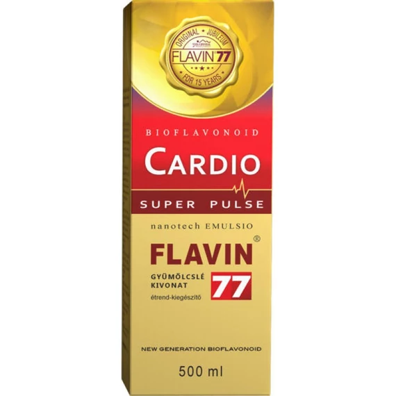 Flavin 77 Cardio super pulse szirup 500ml