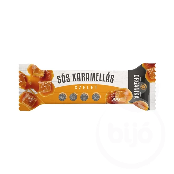Organika mentes sós-karamell szelet 30g