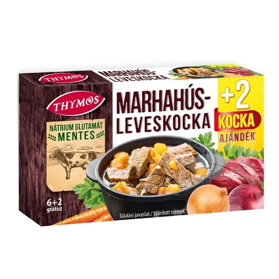 Thymos leveskocka marhahús 6+2 80g