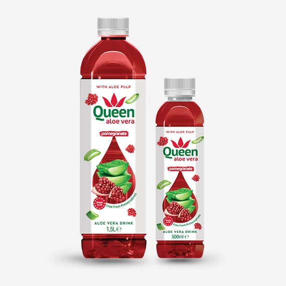 Queen Aloe Vera gránátalma 1500ml