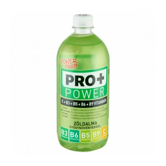 PRO+ Power C,B zöldalma üdítőital 750ml
