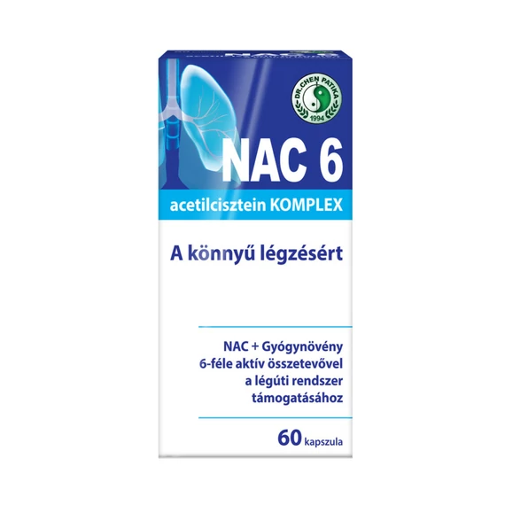 Dr.Chen NAC 6 komplex kapszula 60db
