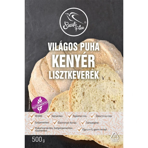 Szafi free világos puha kenyér lisztkeverék 500g