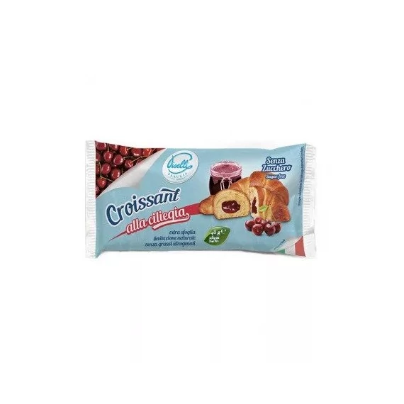 Visellio croissant cseresznyés édesítőszerrel 48g