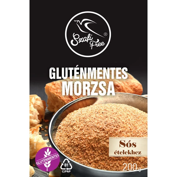 Szafi Free gluténmentes morzsa sós ételekhez 200g