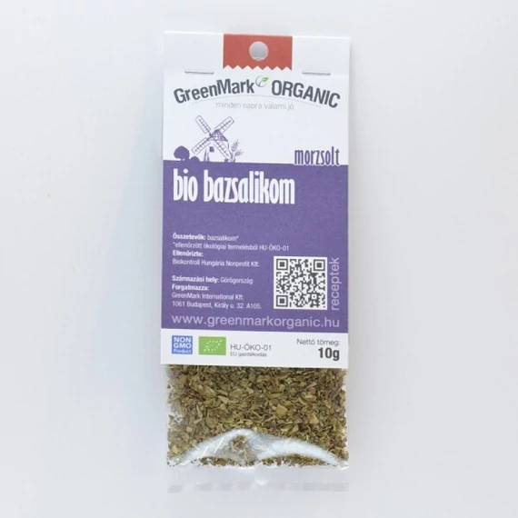 GreenMark bio Bazsalikom morzsolt 10g