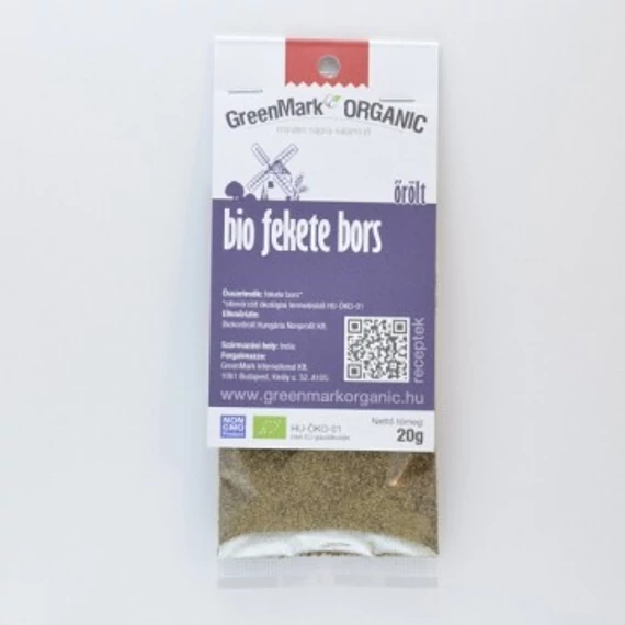 GreenMark bio Fekete bors őrölt 20g